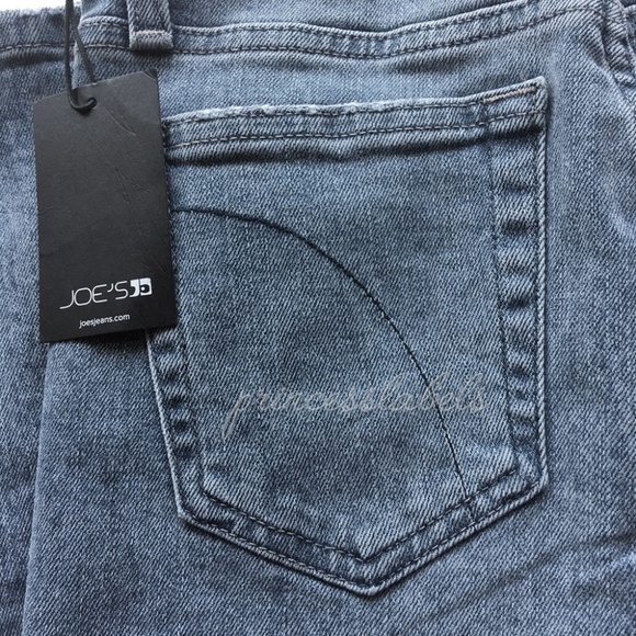 JOE'S Hi Rise Skinny Jeans Light Wash Denim Dungarees - Picture 7 of 12